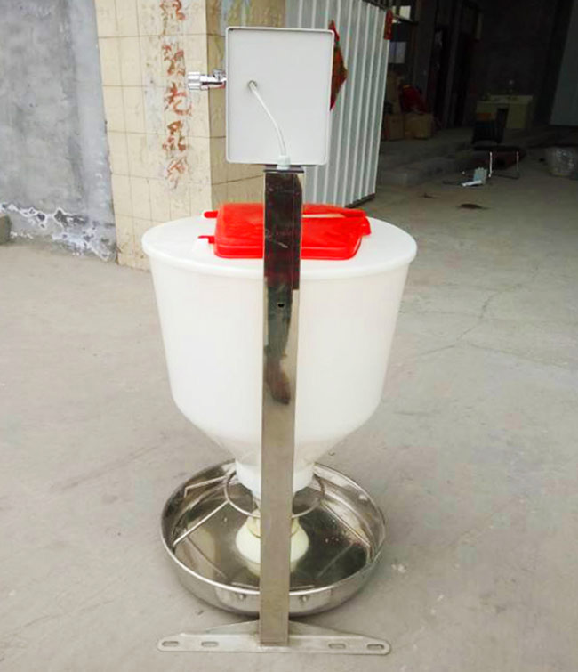 养猪场用好周到智能粥料器优势介绍